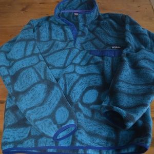 Mens Patagonia Synchilla Pullover Snap T